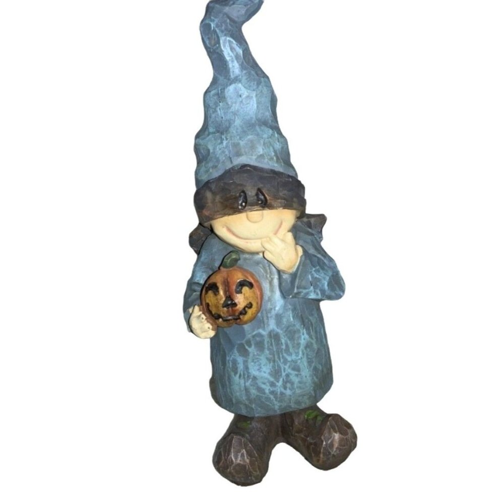 Whimsical Halloween Decoration- Child ready for Trick or Treating - 8 inch